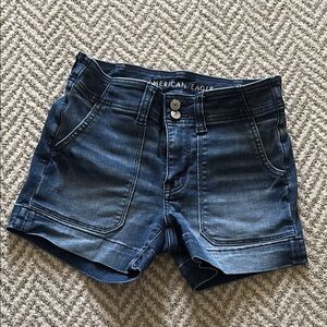 American Eagle Next Level Stretch Denim Shorts